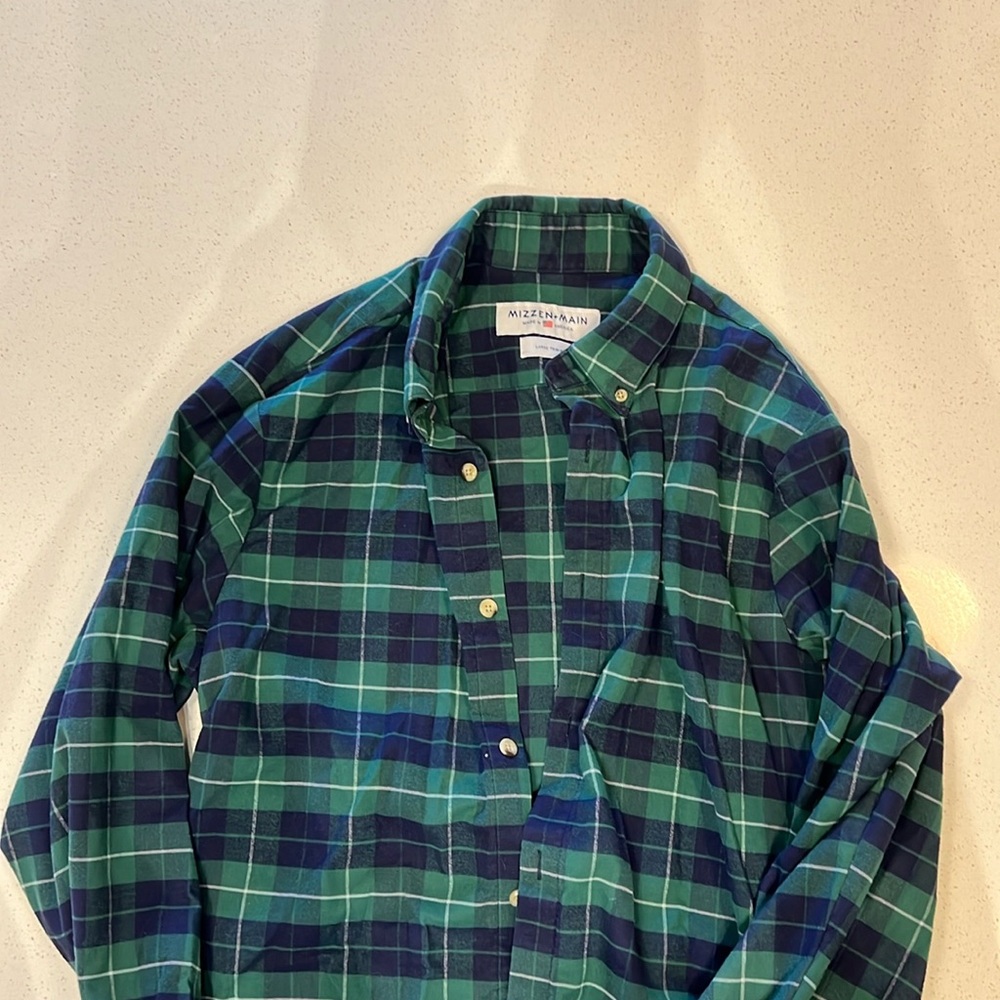 Mizzen+Main men’s large flannel.